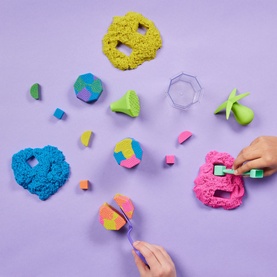 Squish N&rsquo; Create Play Sand Playset