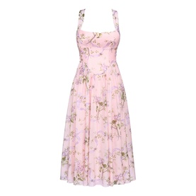 Minerva Floral Chiffon Sundress