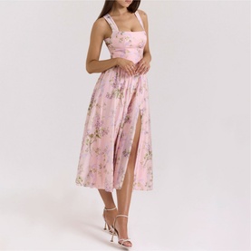 Minerva Floral Chiffon Sundress
