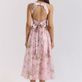 Minerva Floral Chiffon Sundress