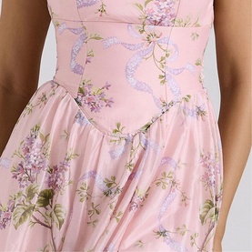 Minerva Floral Chiffon Sundress