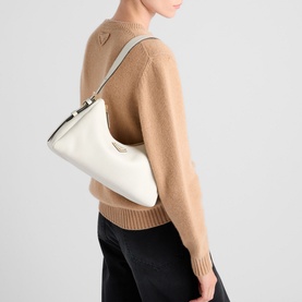 Aim&eacute;e Medium Leather Shoulder Bag