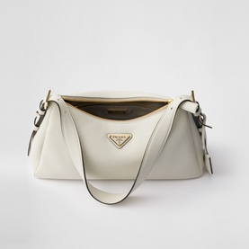 Aim&eacute;e Medium Leather Shoulder Bag