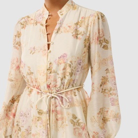 Rhys Petite Fluted Mini Dress