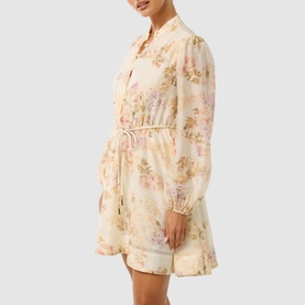 Rhys Petite Fluted Mini Dress