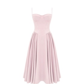 Samaria Twill Corset Dress