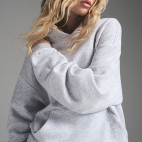 Classic Pullover Hoodie Light Heather Grey