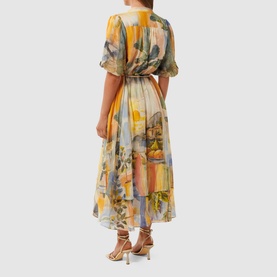 Viola Printed Shirt Dress