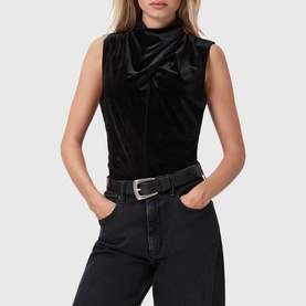 Tia Velvet Top