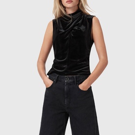 Tia Velvet Top