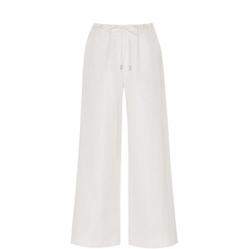 Leona Drawstring Wide Leg Trousers