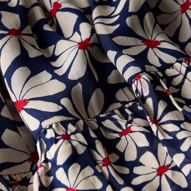 Floral Print Mini Dress