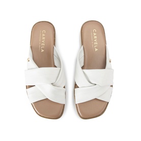 Vita Cross Strap Flat Sandals