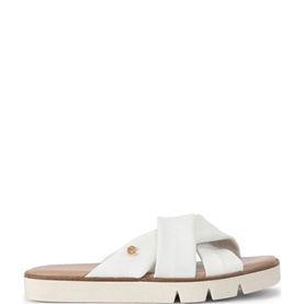 Vita Cross Strap Flat Sandals