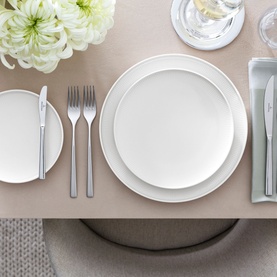 Afina Flat Plate 27cm, Set of Six