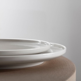 Afina Flat Plate 27cm, Set of Six