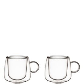 Artesano Hot & Cold Beverages Espresso Glass, Set of Two