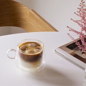 Artesano Hot&Cold Beverages Cappuccino Glass, Set of Two