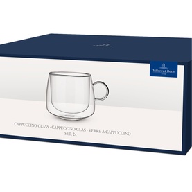 Artesano Hot&Cold Beverages Cappuccino Glass, Set of Two