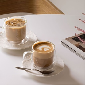 Artesano Hot&Cold Beverages Cappuccino Glass, Set of Two