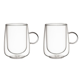 Artesano Hot & Cold Beverages Latte Glass, Set of Two