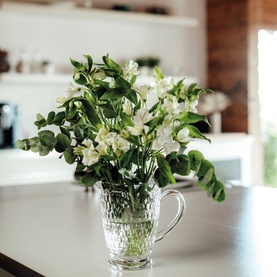 Boston Crystal Glass Jug