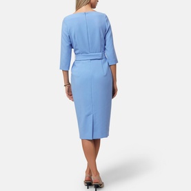 Esme Ruffle Pencil Dress