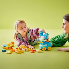 DUPLO&reg; Town 3-in-1 Animals on Wheels Building Toy