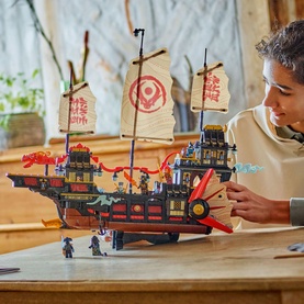Ninijago&reg; The Temple Bounty Ship Toy Building Kit