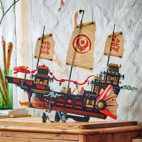 Ninijago&reg; The Temple Bounty Ship Toy Building Kit