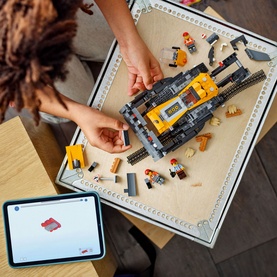 City Yellow Bulldozer Construction Toy