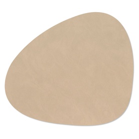 Curve L Corduroy Placemat Sand
