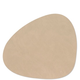 Curve L Corduroy Placemat Sand