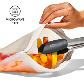 Reusable Silicone Stand-Up Snack Bag 12oz