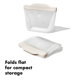 Reusable Silicone Stand-Up Snack Bag 12oz