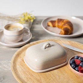 Perlemor Home Covered Butterdish