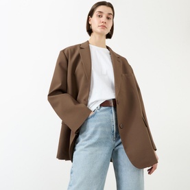 Bea Oversized Single-Breasted Blazer