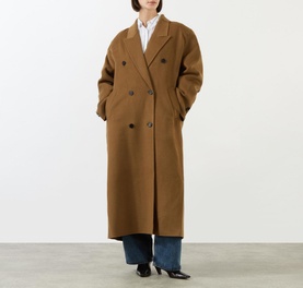Gaia Double-Breasted Coat