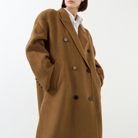 Gaia Double-Breasted Coat