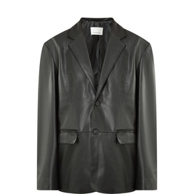 Olympia Faux Leather Oversized Jacket