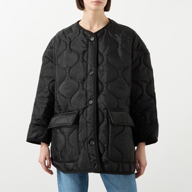 Teddy Oversized Quilted Jacket