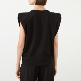 Eva Padded Shoulder Muscle T-Shirt