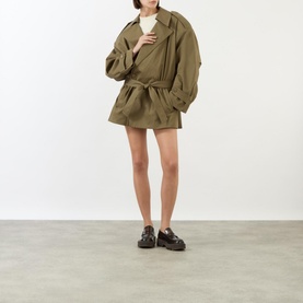 Zurich Short Oversized Trench Coat
