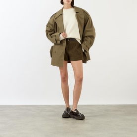 Zurich Short Oversized Trench Coat