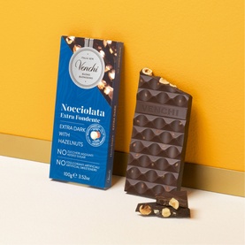 No Added Sugar Extra Dark Hazelnut Bar 100g