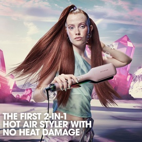Duet Style 2-in-1 Hot Air Styler in Transcendent Pink