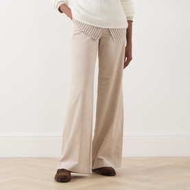 High Rise Wide Leg Corduroy Jeans