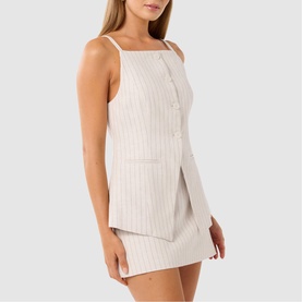 Ronnie Pinstripe Waistcoat