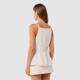 Ronnie Pinstripe Waistcoat