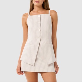Ronnie Pinstripe Waistcoat